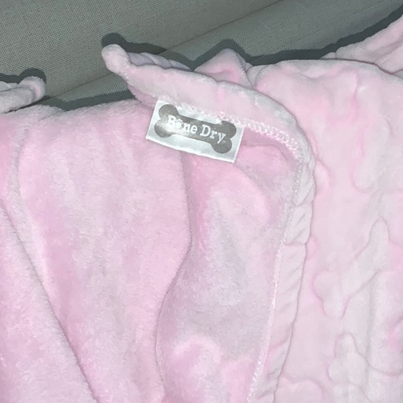 Dog blanket with bones on it